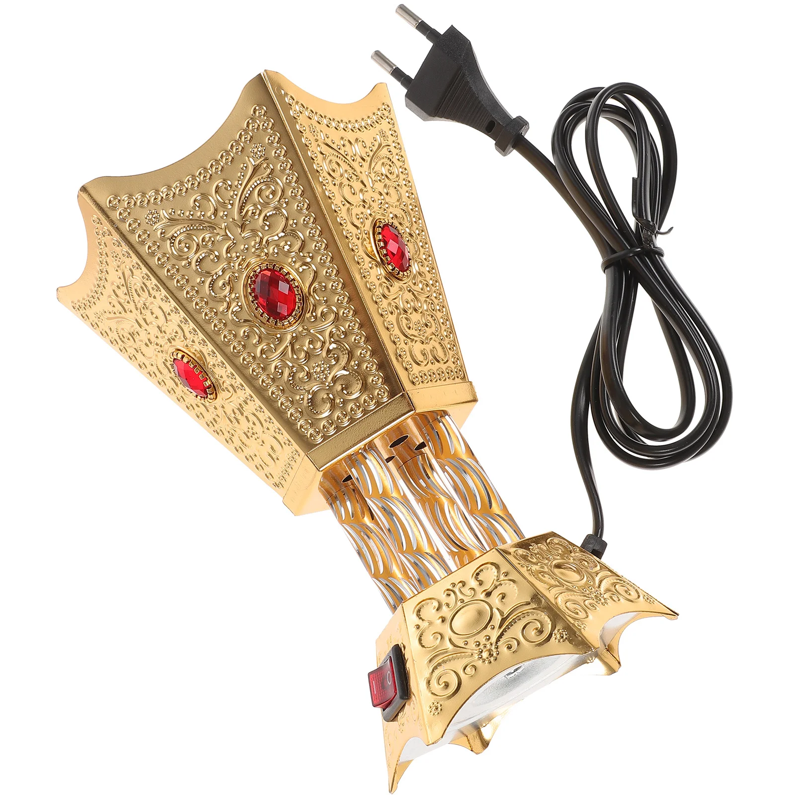 

Burner Metal Burner Iron Censer Ornament Electric Burner Plug-in Burner Adornment for Office Decor