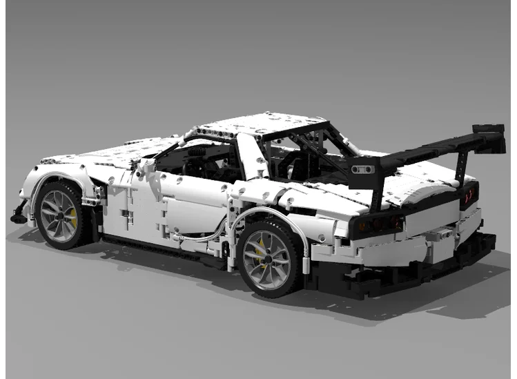 

Moc-99242 Rx7 Supercar 1:8 1960pcs Electronic Drawing Building Blocks Stitch Toys For Adults Kids Boys And Girls Ages 12+