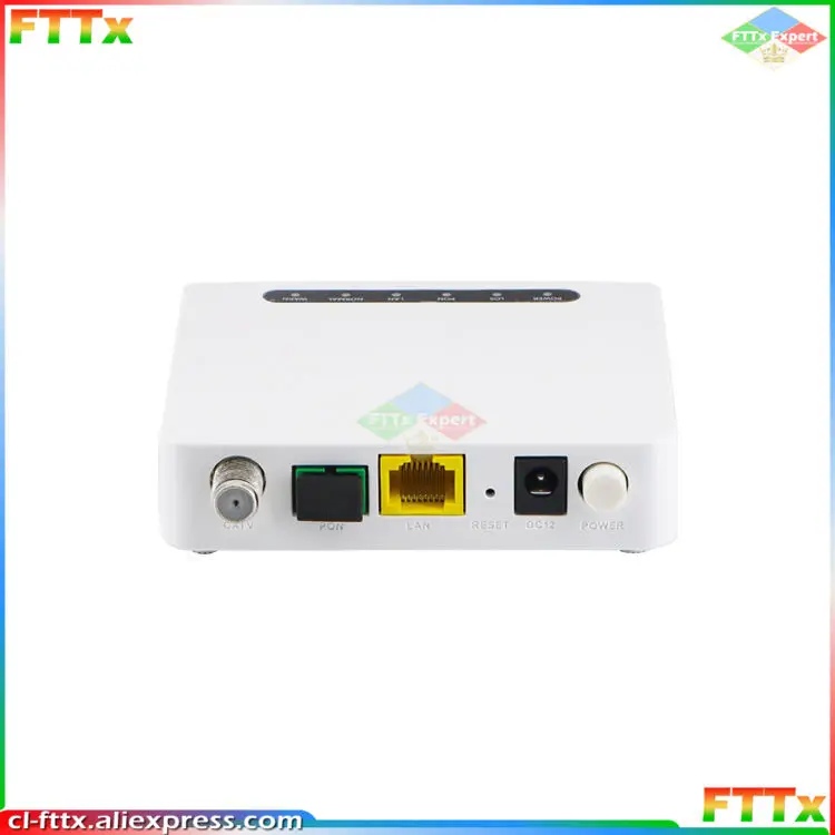 

10pcs 1GE+CATV XPON ONU Optical Fiber Terminal Equipment Compatible With Huawei OLT R15 R17 ZTE Olt V2.1.0 Version Without Wifi
