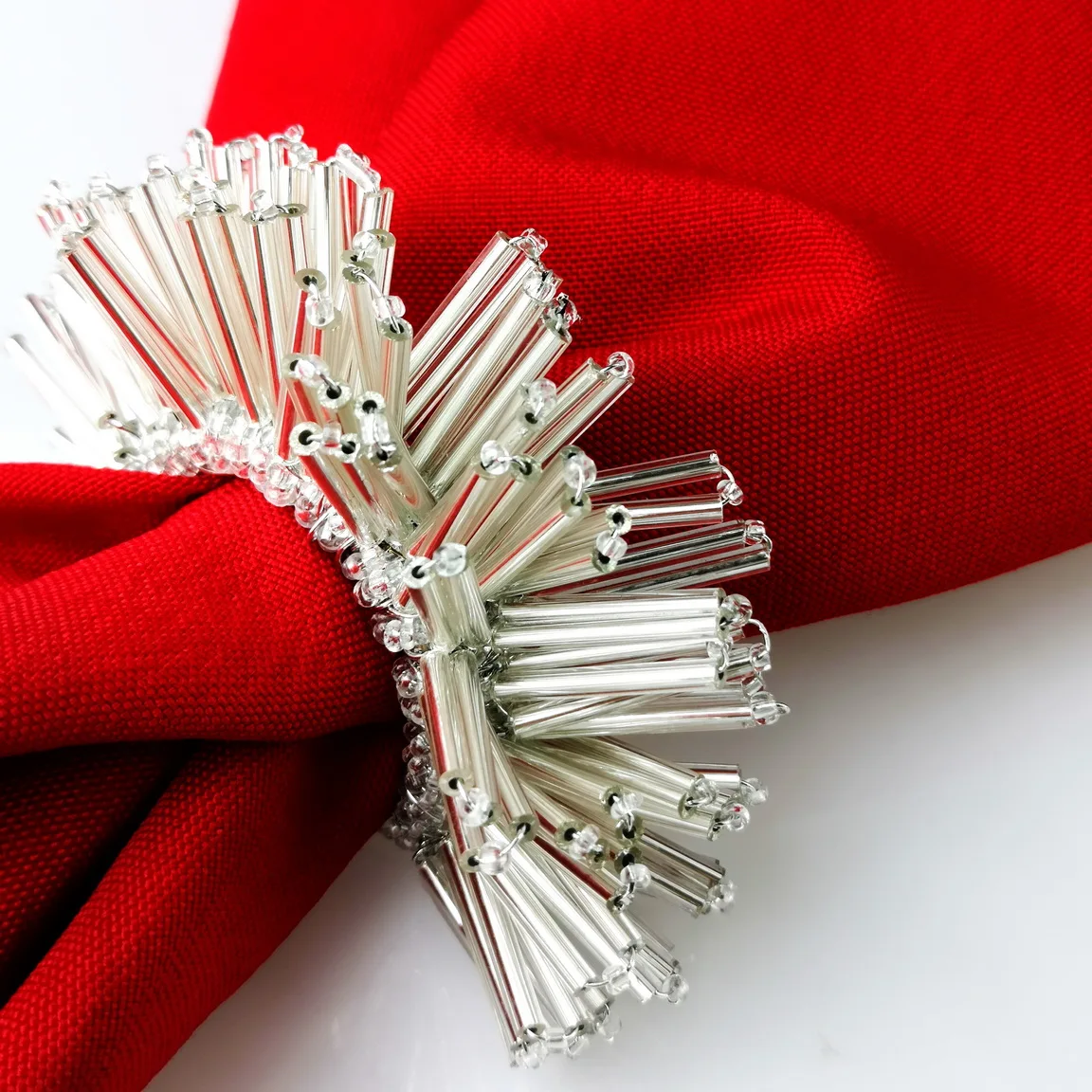 

Кольца для салфеток Qn22112401 из нержавеющей стали 4 шт.