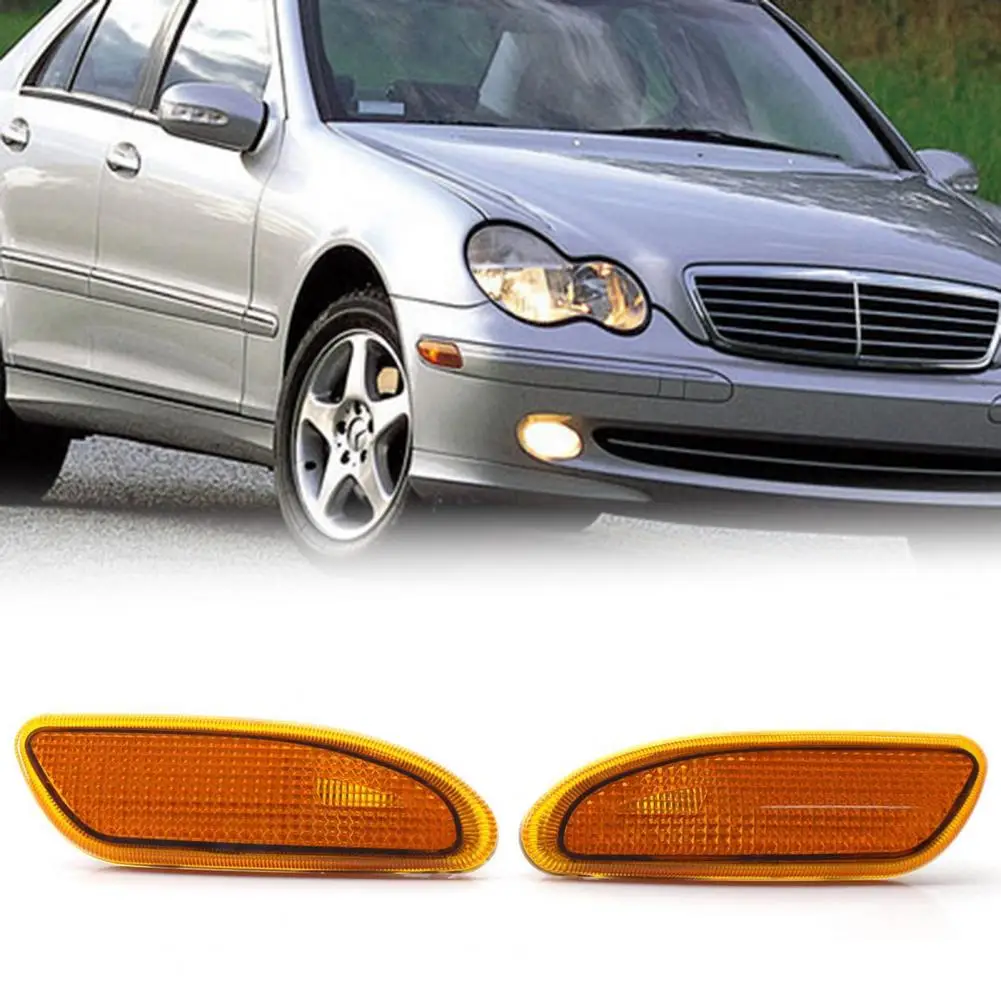 

Useful Accessory Right/Left Turn Signal Bulb Bezel 2038200821 2038200721 Durable Lightweight Side Marker Light Cover