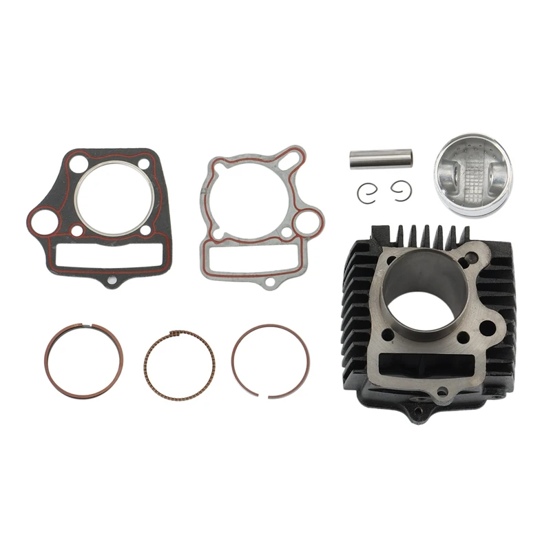 

Cylinder Head Assembly Gaskets Pistons Set For 110Cc Engines ATV Quad Dirt Bike Go Kart