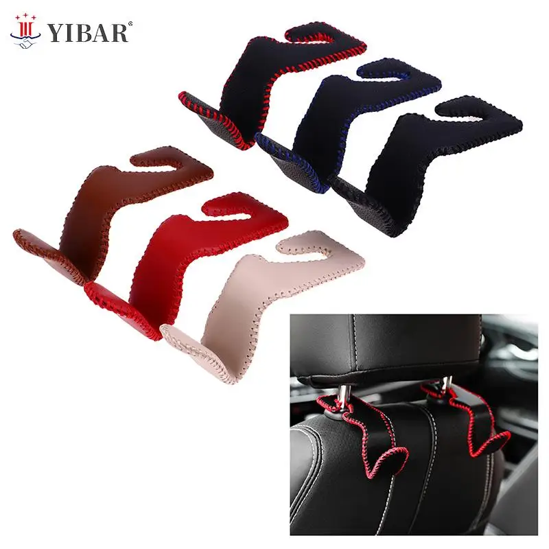 

Универсальные многофункциональные пришитые вручную крючки на подголовник автомобильного сиденья для хранения СУМОЧКИ одежды пальто авто...