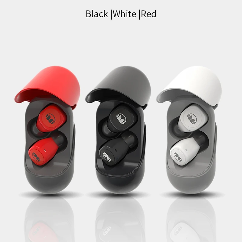 Monstered Achieveed TWS Wireless Earphones Touch Control Sports Waterproof Mini Earpods Bluetooth Stereo HIFI Earphone Headset