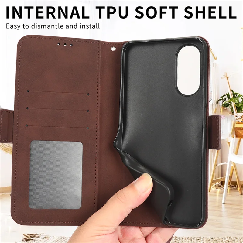 Чехол для Google Pixel 9A Флип-чехол телефона Кожаный чехол-бумажник со слотом