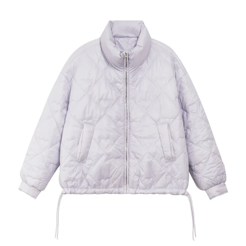 Lapel Short Sections of Cotton Clothing Female 2022 Winter The Loose Small Child Warm Cotton Jacket Coat