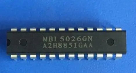 

Free shipping 10pcs/lot MBI5026GN MBI5026 DIP24