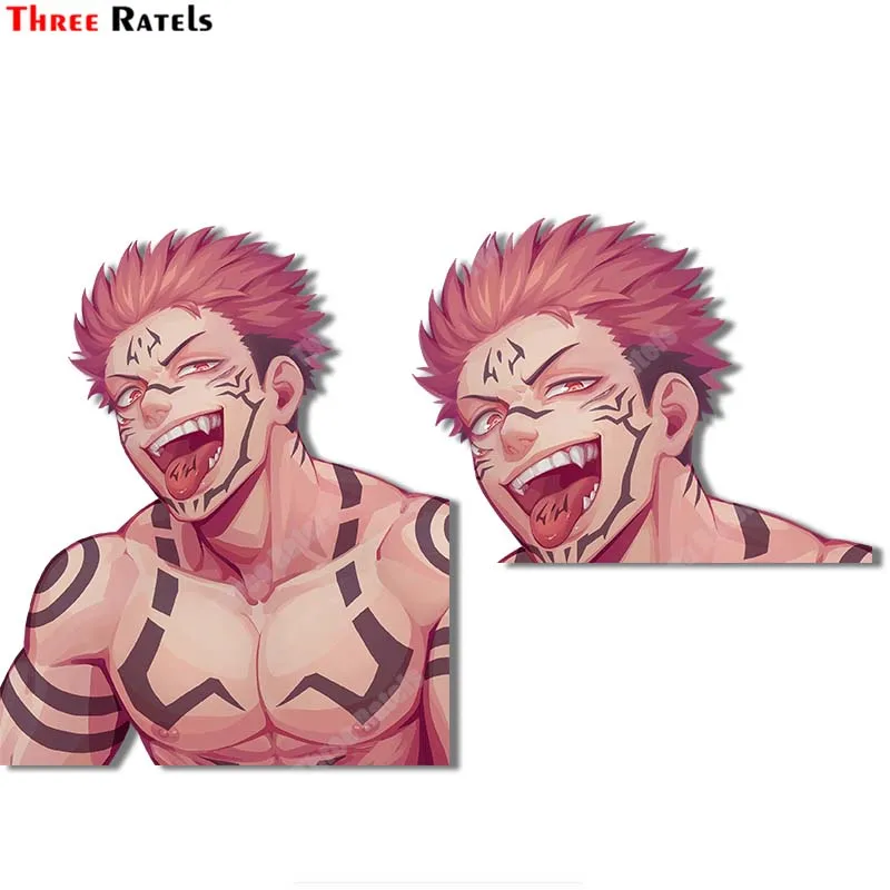 

Три Ratels A987 Itadori Yuuji And Ryoumen Sukuna juютсу Kaisen наклейки на подарки на декор для ноутбука