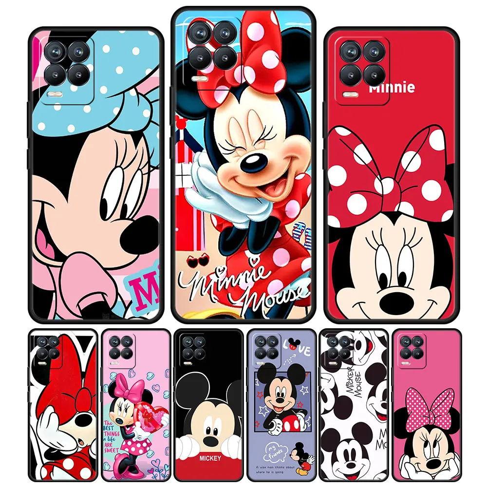 phone case For OPPO REALME C X V 2 3 5 7 8 11 15 20 21 PRO Y NARZO50I Cartoon cover Original Disney Mickey Mouse Minnie Kid