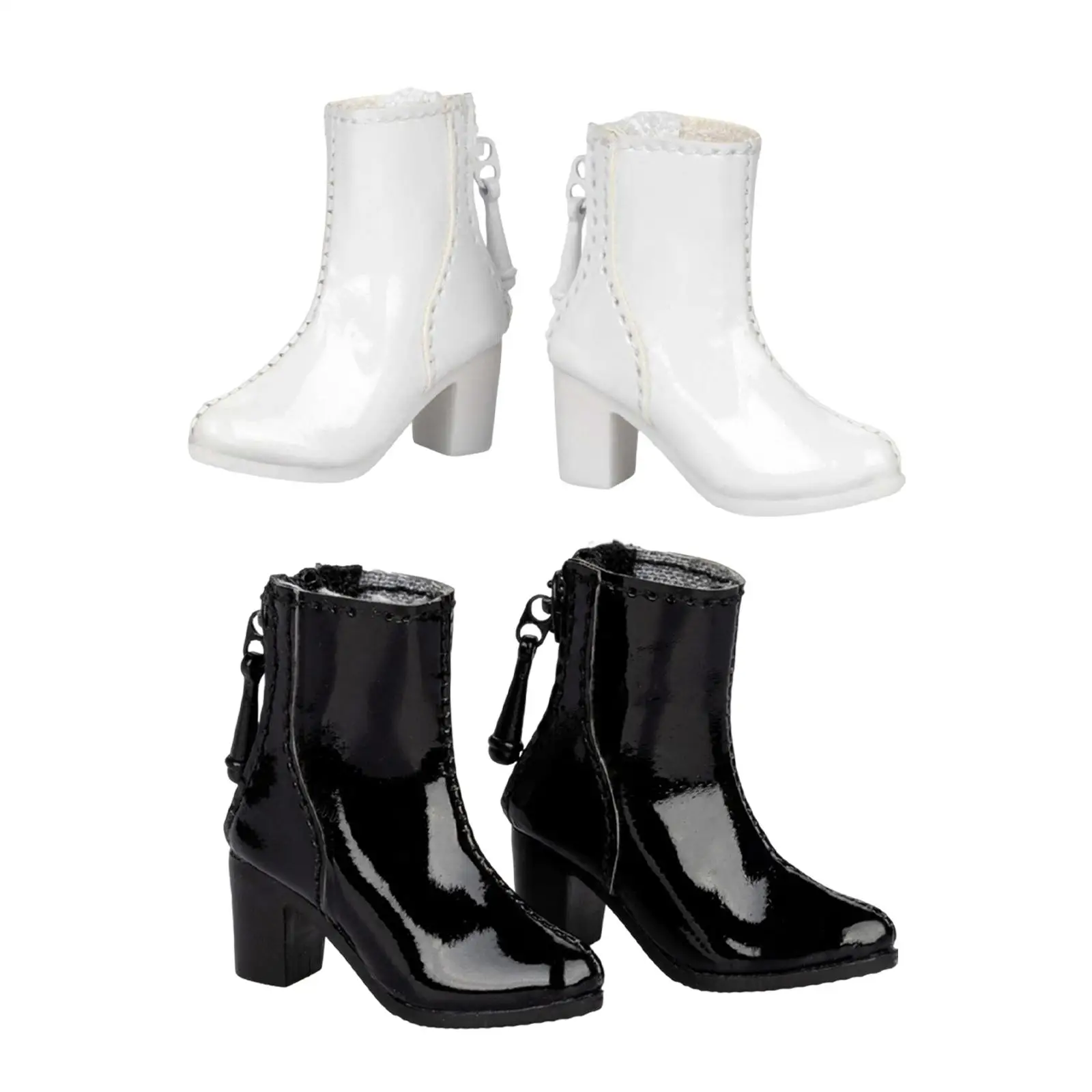 

1:6 Female High Heeled Shoes Soldiers Shoes for 12 inch Dress up Accessories