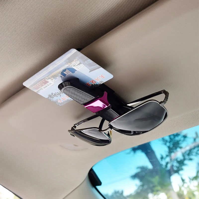 

Автомобильный зажим для очков многофункциональный держатель для солнцезащитных очков для использования в автомобиле футляр для глаз авто...