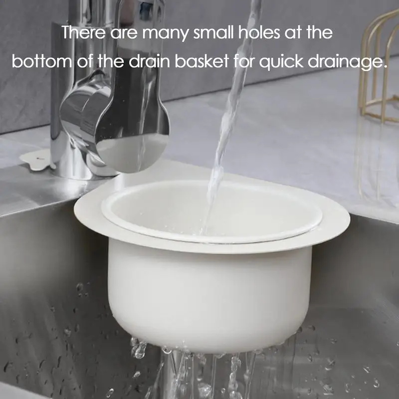 Угловой фильтр для раковины Лебедь корзина подвесной из нержавеющей стали