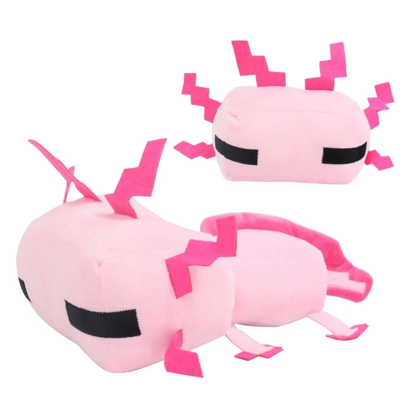 

Pink Axolotl Plush Toys Peluche Kawaii Dolls Cute Figure plushies Doll Kids Adults Plushie Soft Gamer Xmas Gifts Home Decoration