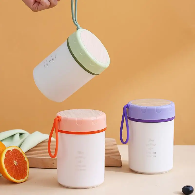 

Thermische Lunchbox Convenient Soup Cup Drinking Cup With Spoon Food Thermal Jar Stainless Steel Plastic Lunch Box Lunch Box