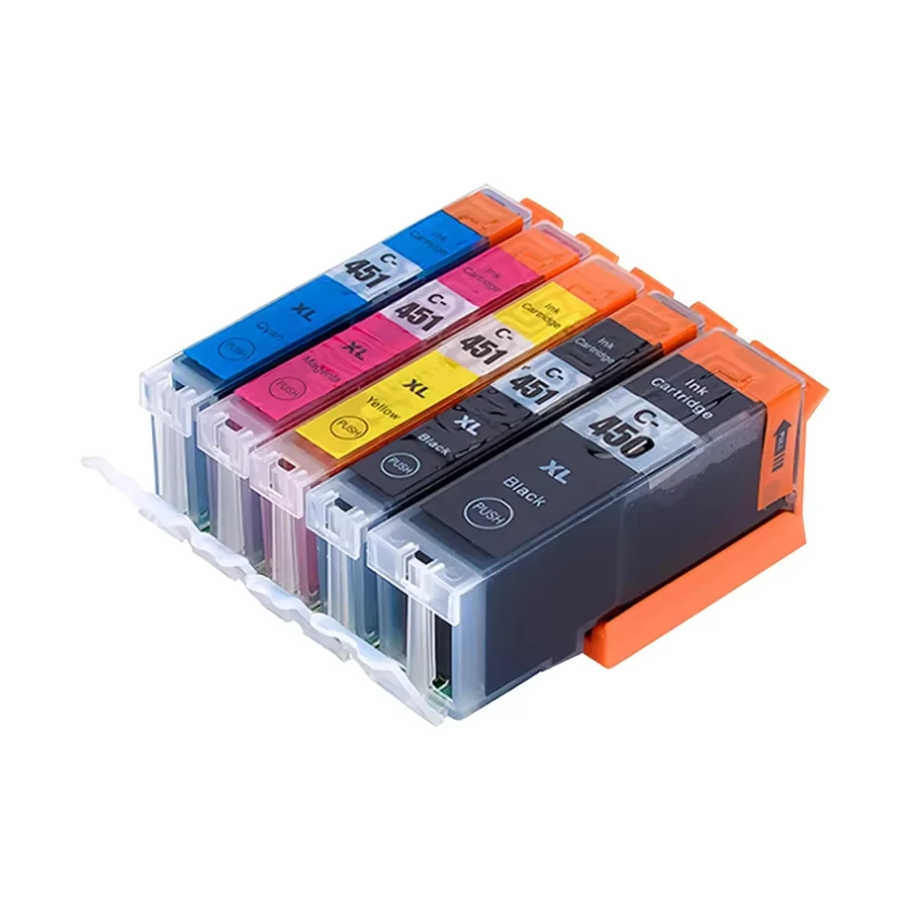 1 компл. CLI 451 PGI-450 PGI 450 совместимый картридж для принтера canon PIXMA MG5640 MG5440 MG5540 MG6440 MX924