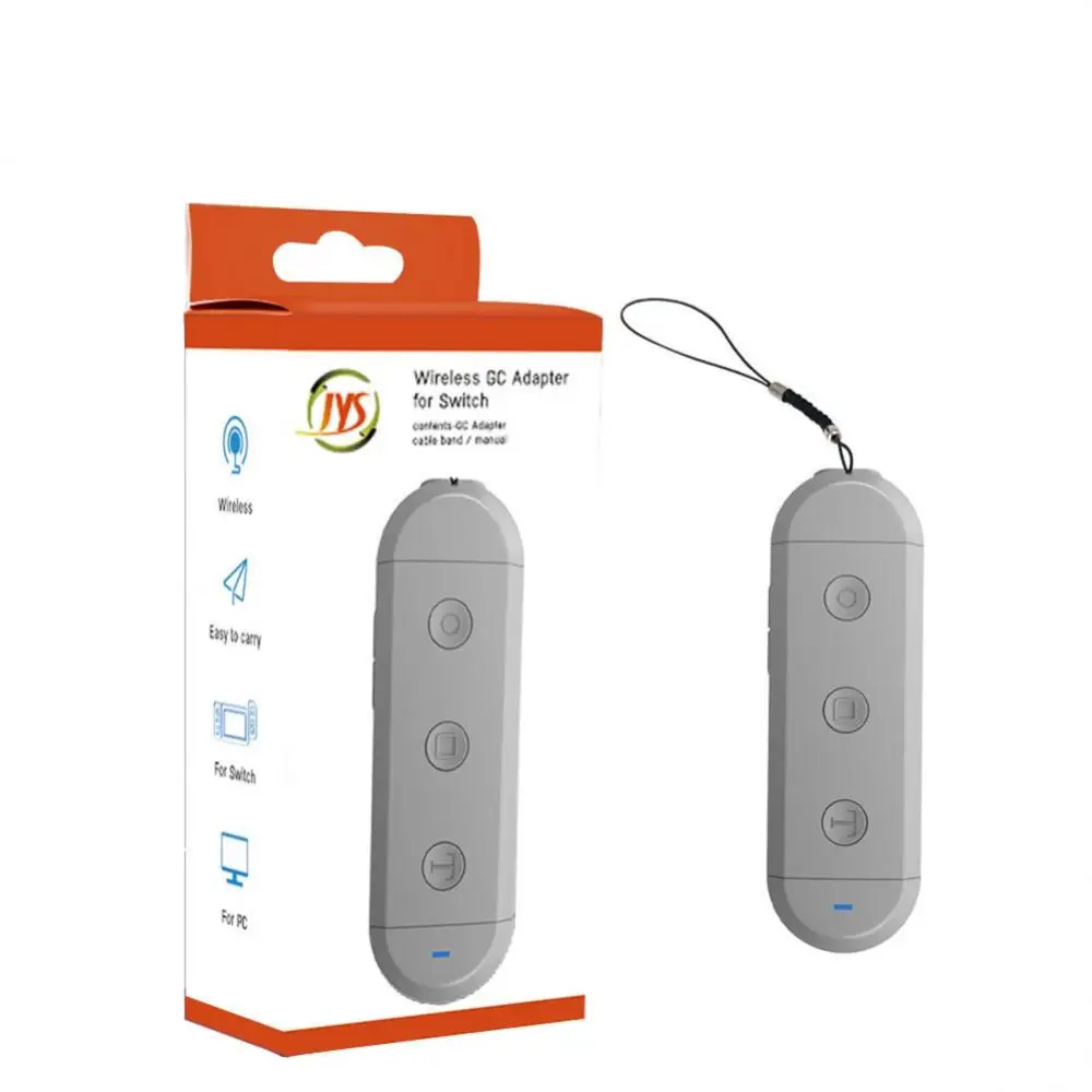 

Портативный беспроводной Bluetooth-адаптер для геймпада/Wii/NES/SNES, классический контроллер для Nintendo Switch NS PC, коннектор-конвертер