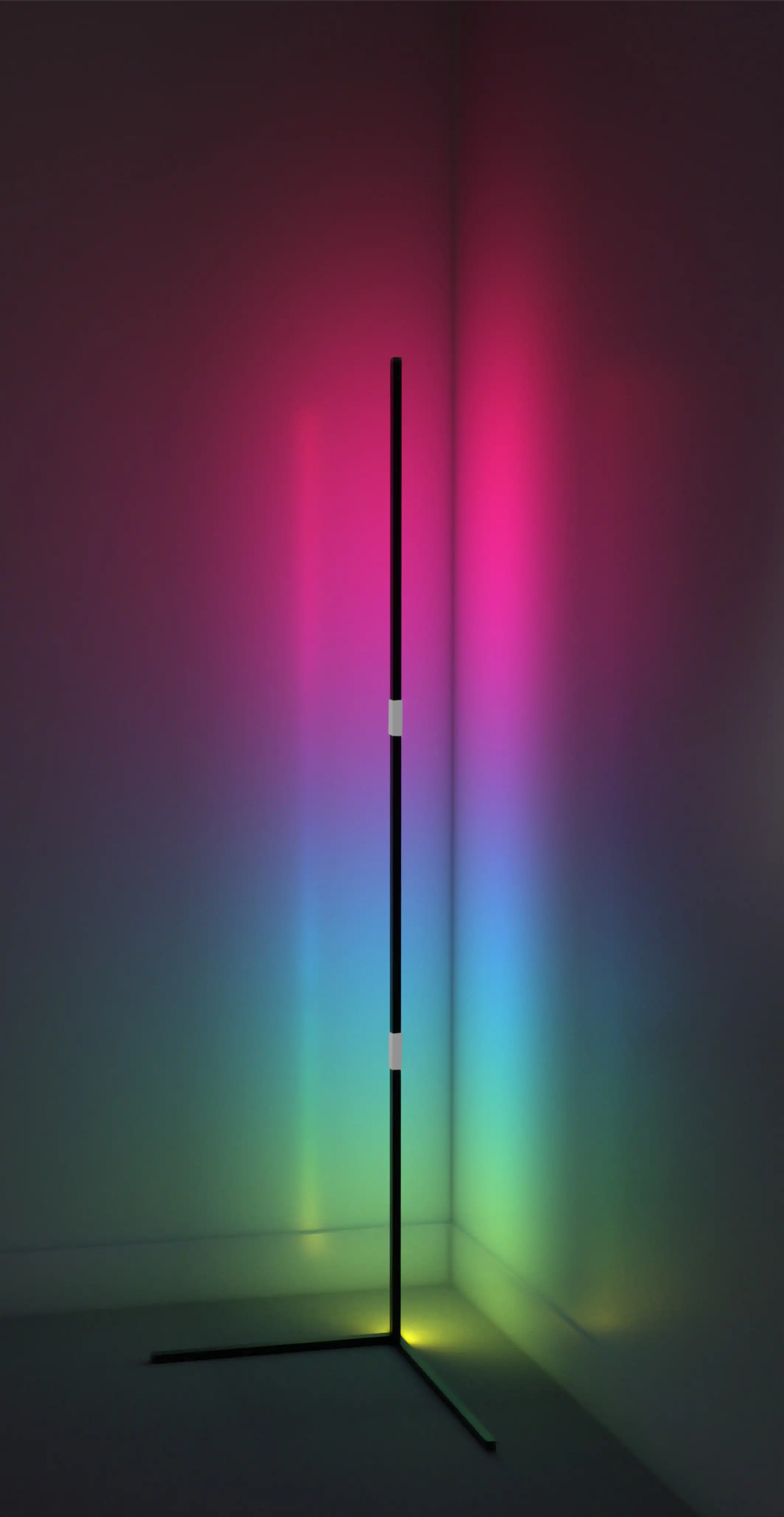 

Vivitar RGB Corner Light Bar, Reacts to Music and Sound with LED Lighting Features with Remote