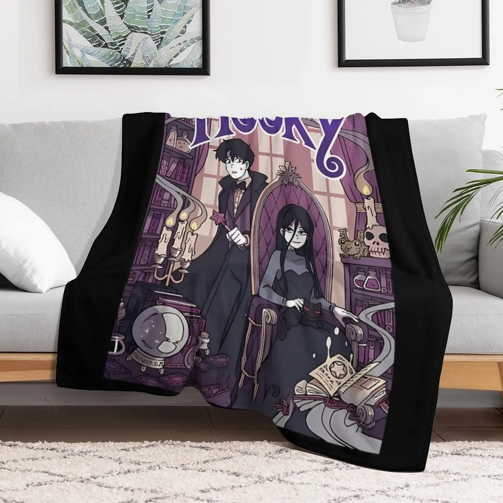 Фэнтези-приключения Веб-коммик - винтажное аниме-деяло диваны мягкие одеяла