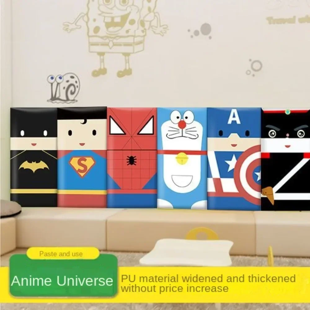 Изголовья с героями мультфильмов предотвращающие столкновения украшение для