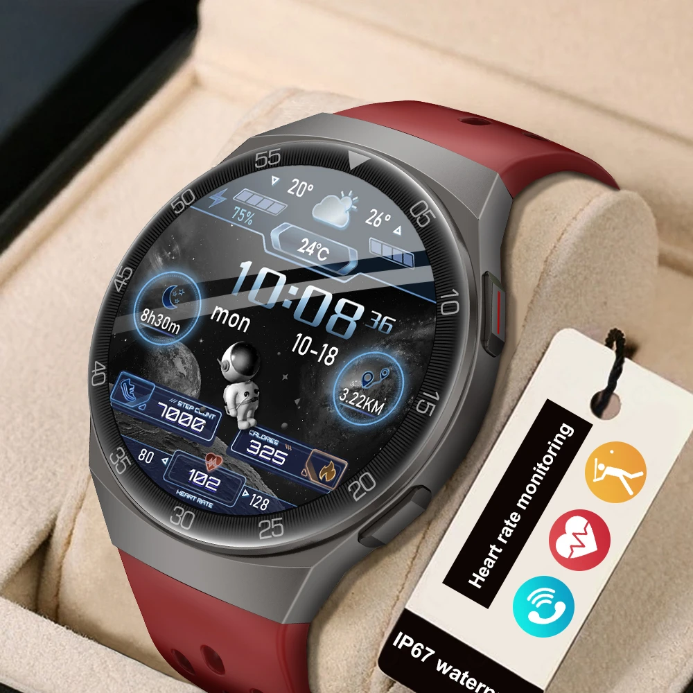 

Fashion Smart Watch Men IP67 Waterproof Sports Fitness Tracker Bluetooth Call Men Smartwatch for IOS Android Huawei Xiaomi