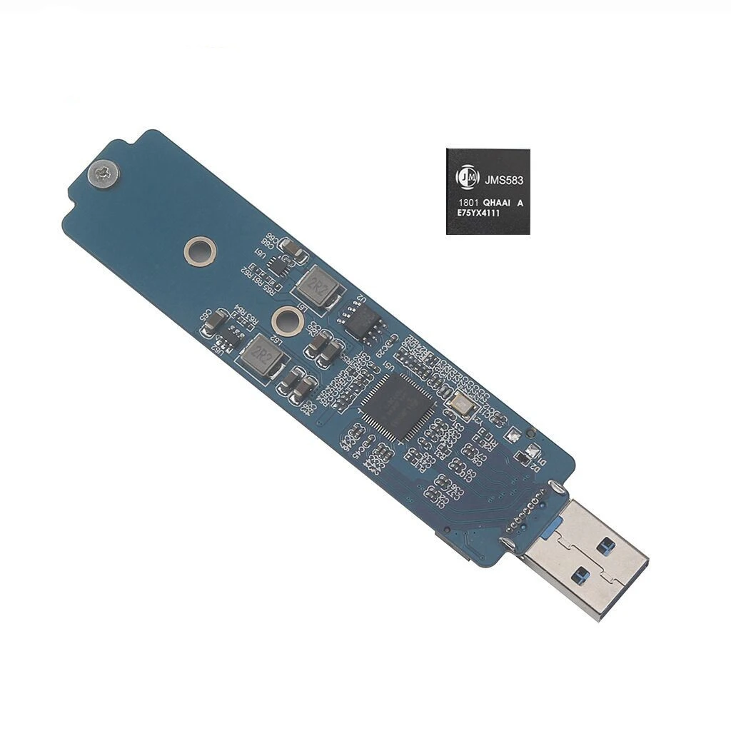 Переходник Nvme на Usb 3 1 Gen 2 M.2 Pcie Ssd карту Type-A (кабель не требуется) Твердотельный