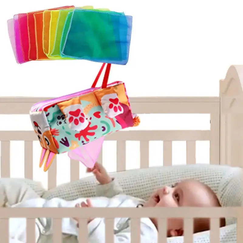 

Tissue Box Toy Montessori Tissue Box For Sensory Fun Colorful Learning Toys For Boys Girls Tissue Box Scarves Gift Toys