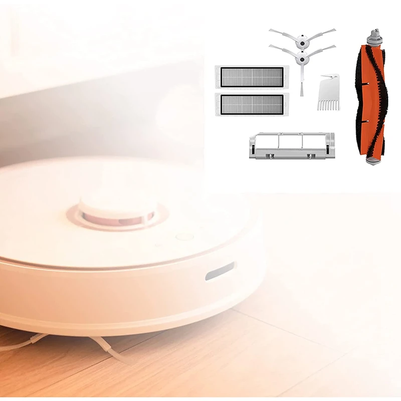 Сменный комплект робот-уборочная щетка с фильтром основная и боковая для Xiaomi Mijia