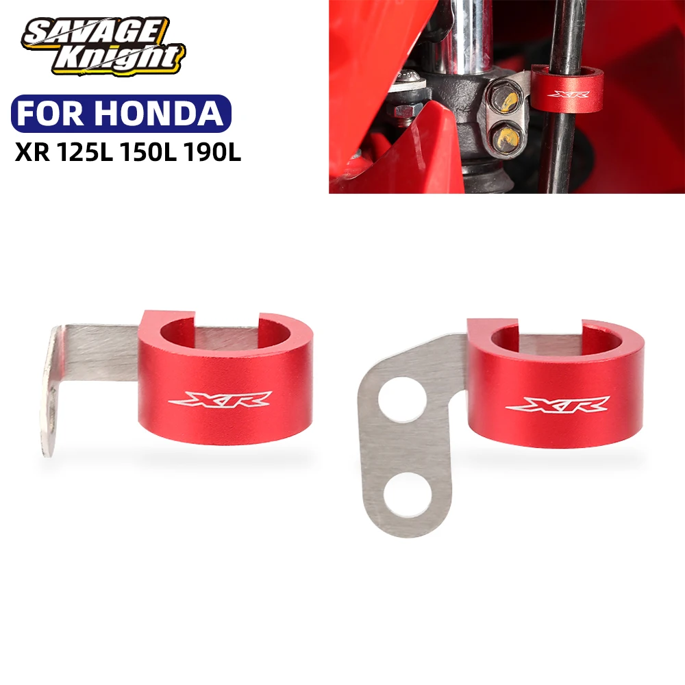 

For HONDA XR125L XR150L XR190L Motorcycle Oil Pipe Cable Clip Brake Cable Tube Line Hose Clamps XR 125L 150L 190L Accessories