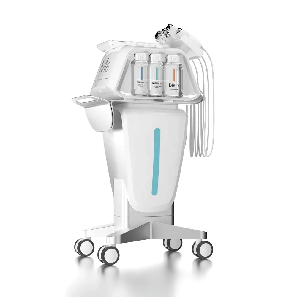 Корейский ремонтный аппарат для лица гидродермабразия водяной пилинг M6 с