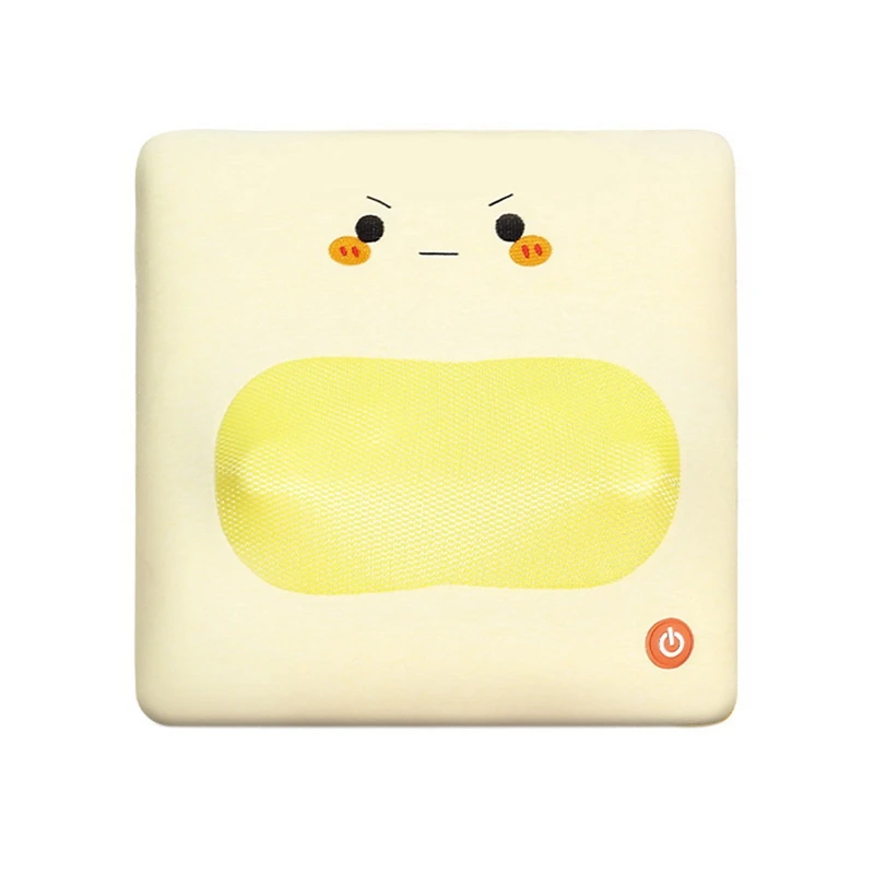 

Массажер электрический, подушка для массажа шиацу для спины, шеи и плеч, массажер для расслабления мышц, перезаряжаемый (вилка стандарта ЕС)