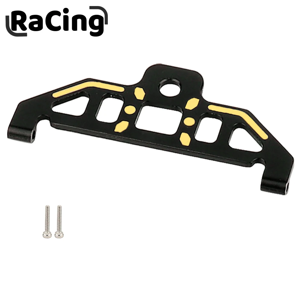 

1pc Completed Brass Black Coating Battery Cover Plate For AXIAL AX24 1/24 RC Car New Metal Repalcement Upgrade Parts