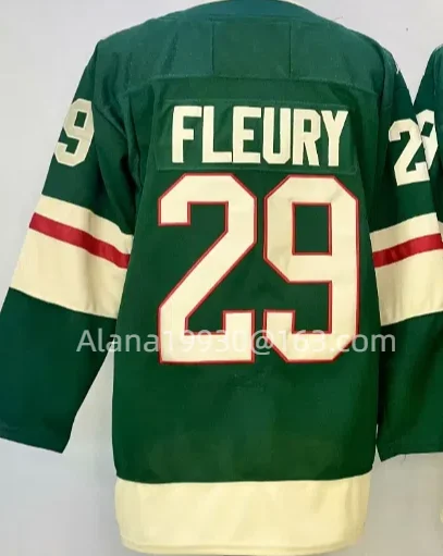 Custom New Style Jersey Kirill Kaprizov Matthew Boldy Brock Faber Marc 2025 Andre Fleury Jerseys