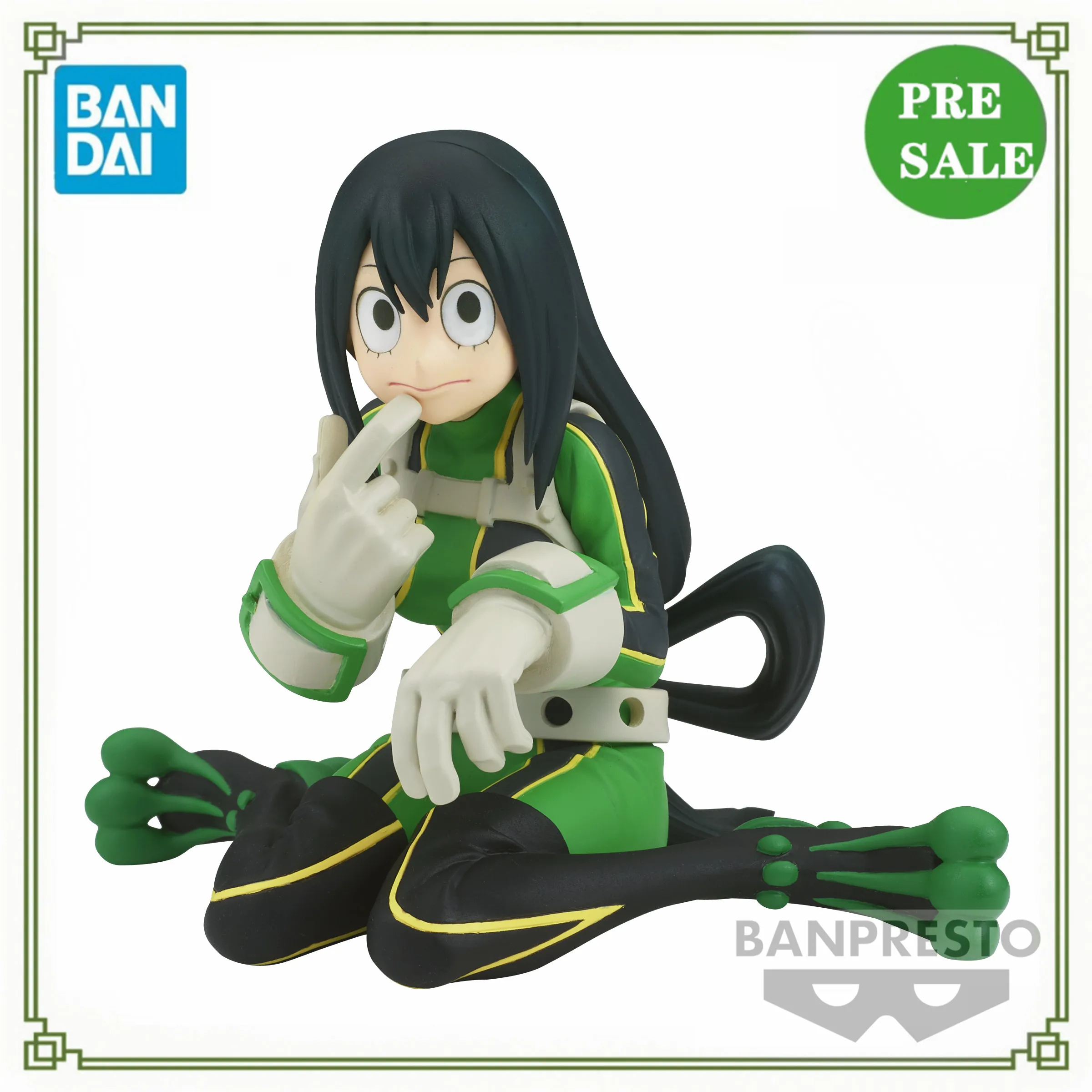 

My Hero Academia Asui Tsuyu FROPPY Anime Figure Original Breaking Time Vol.6 PVC Action Figure Bandai Collector Toy for Children