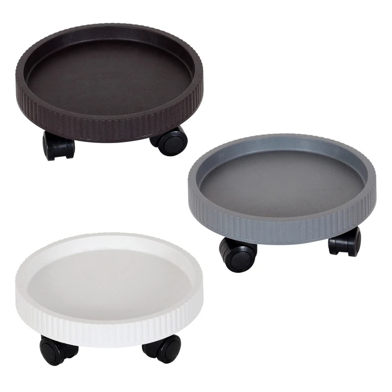 

Plastic Tray for Garden Plants Pot Heavy Duty Plants Pot Holder Anti deformed