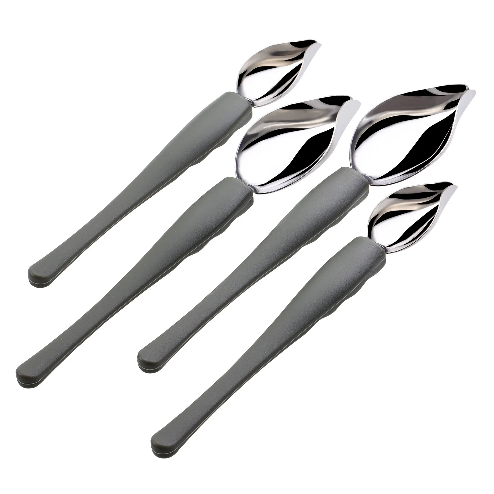 

Spoon Set Cake Toppers Coffee Draw Tools Dessert DIY Spoons Stainless Steel Decorating Chef Pencils Drawing