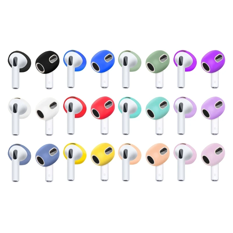 

Новинка 2022, 3 комплекта амбушюров для Airpods Pods 3, силиконовые вкладыши, Bluetooth-совместимые наушники, амбушюры, ультратонкие противоскользящие в...