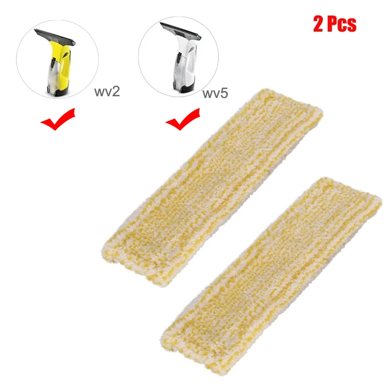 

Для Karcher WV1 WV50 WV75 WV2 WV5 машина для мытья окон из микрофибры, тряпки для швабры, запасные аксессуары, подходят для запасных частей для головки швабры