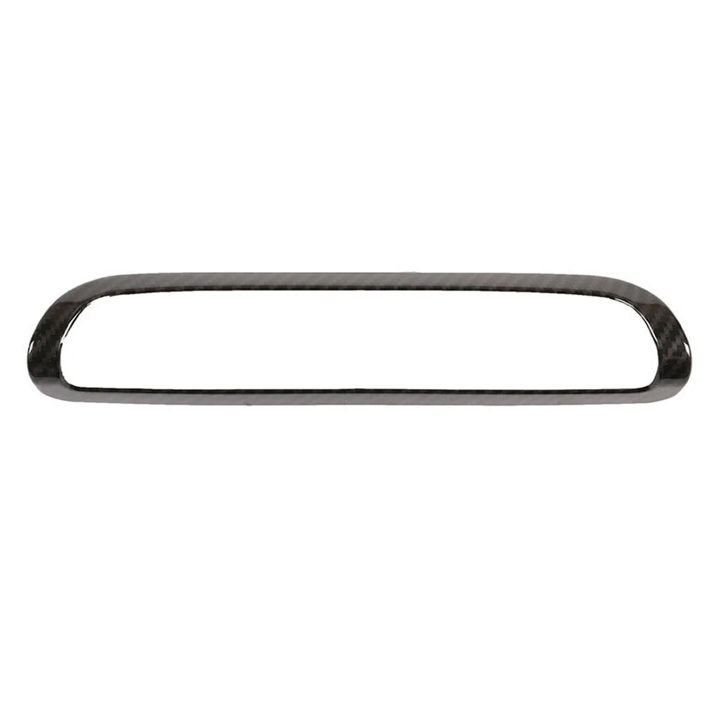 

Car ABS Carbon Door Lock Switch Trim Decorative Frame for Mercedes-Benz Smart Fortwo 2009-2015