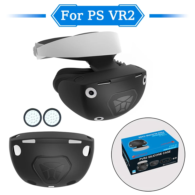 

Силиконовый мягкий защитный чехол для шлема для PS VR2 с защитой от царапин для очков PS VR2 защитный резиновый чехол защитный рукав