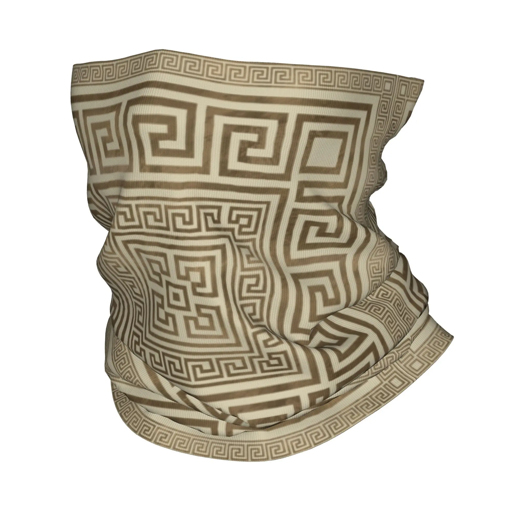 Изготовленный на заказ греческий орнамент для ключей бандана гетры лыжного