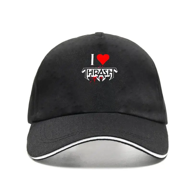 

Bill Hats Testament I Love Thrash Black Baseball Cap
