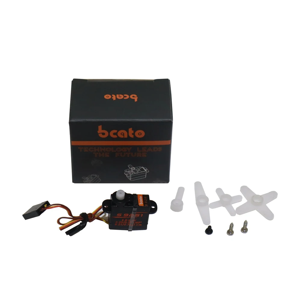 

1 /4 шт. Bcato S9251 2,5g цифровой сервопривод пластиковая Шестерня 4,8 в 0,08 сек 60 градусов ES9251 для радиоуправляемого вертолета самолета запчасти модели