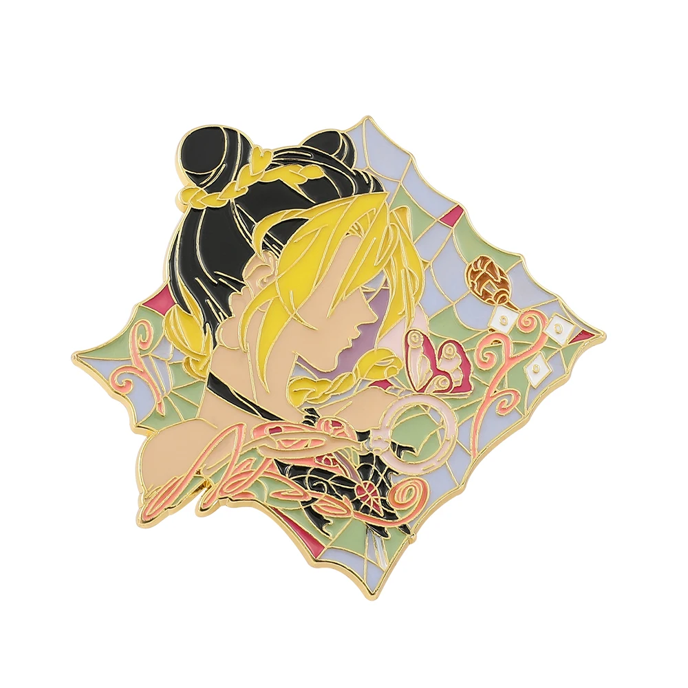

Брошь в стиле аниме «Невероятные приключения Джоджо» Аниме JoJo's Bizarre Adventure Brooch Kujo Jotaro значок на шляпу японская манга эмалированная булавка для одежды булавки на рюкзак ювелирные изделия подарки