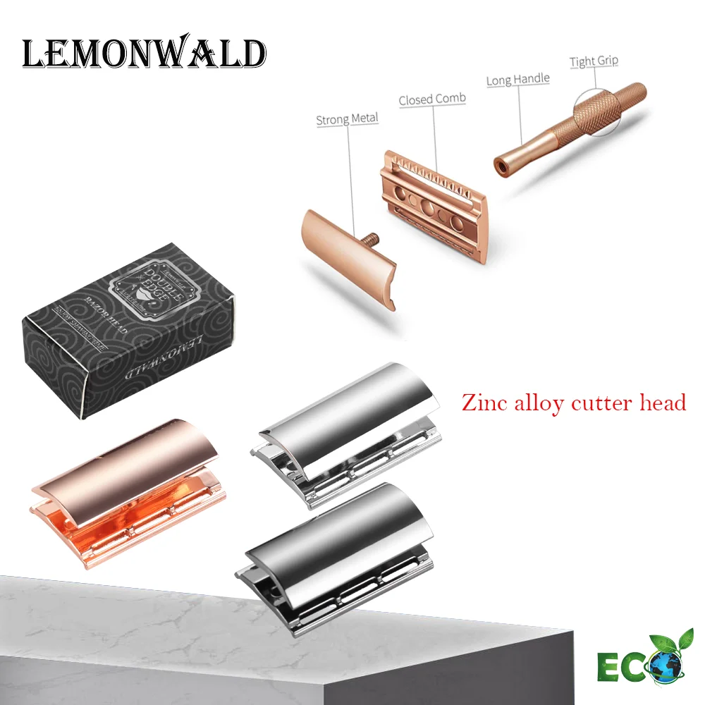 

LEMONWALD Safety Razor Head, Men razors, Women's Razor, High Quality Razor Head, The Best Gift For Your Lover
