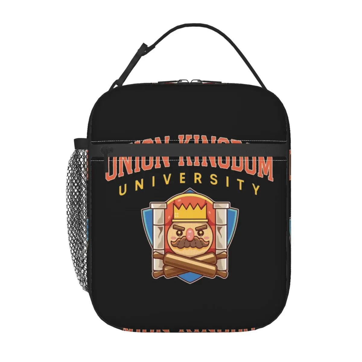 Изолированная сумка для обеда Университета Цибуля Королевства контейнер еды