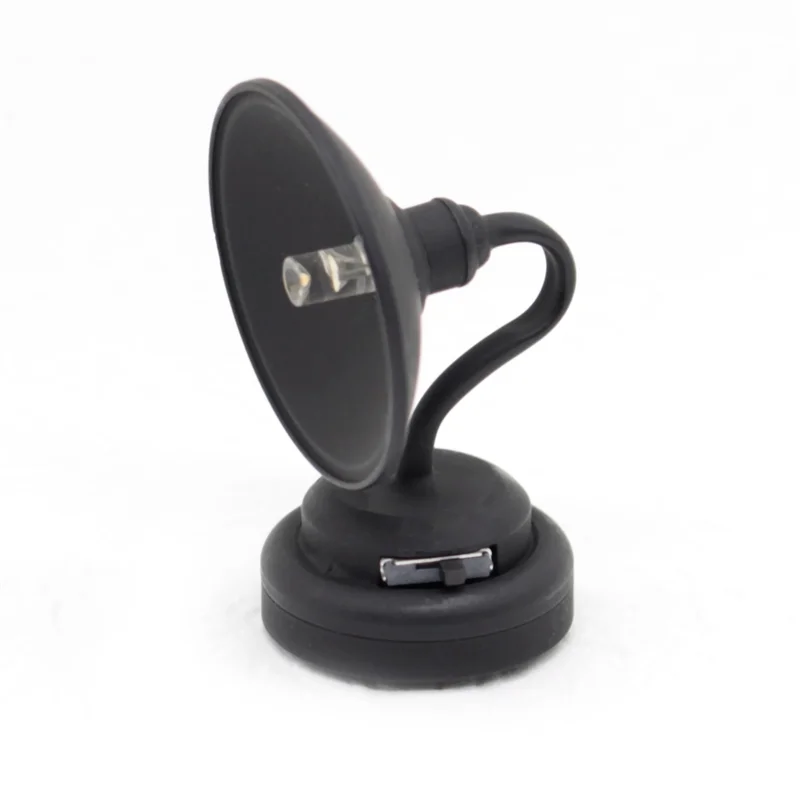

1:12 Miniature LED Lamp with Switch for Doll House Living Room Home Decor Accessories