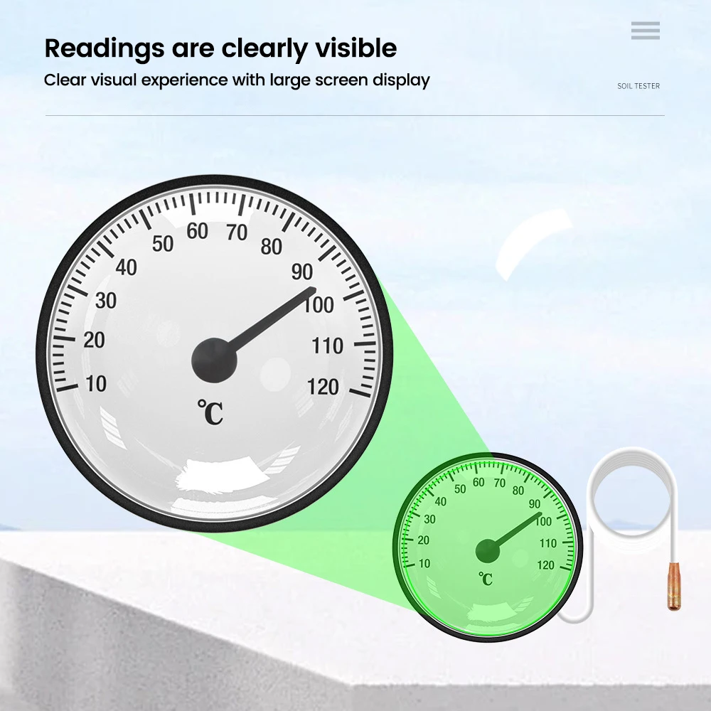 Термометр для духовки с капиллярной трубкой 1 4 м