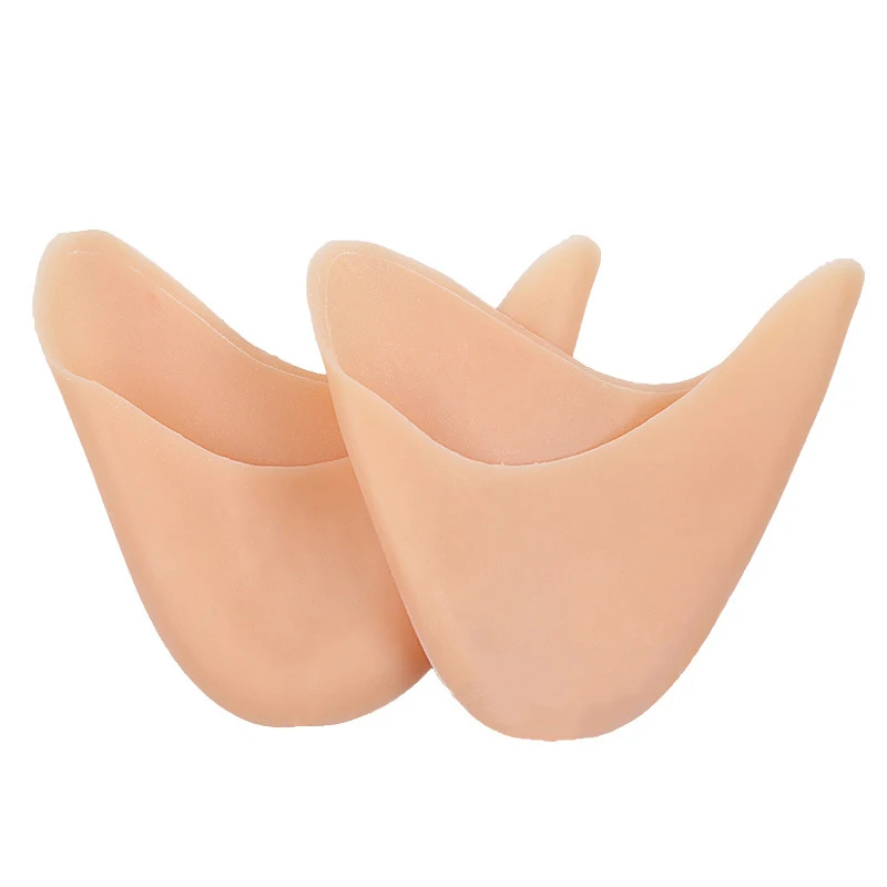 

2022 Hot Sale 1 pair = 2piece On Sale Silicone Gel Toe Breathable Soft Ballet Pointe Dance Shoes Pads Foot Care Protector