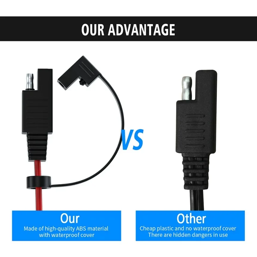 Водонепроницаемый клеммный кабель OT 1 4 м быстроразъемный жгут проводов зарядное