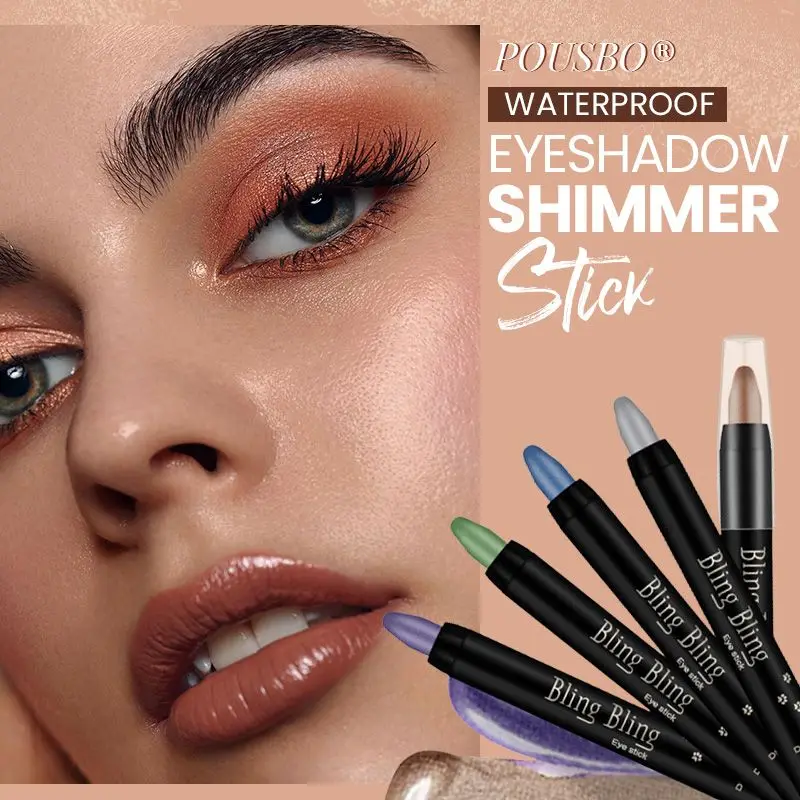 

16 Color Highlighter Eyeshadow Pencil Waterproof Glitter Eye Shadow Eyeliner Pen with a gloss effect